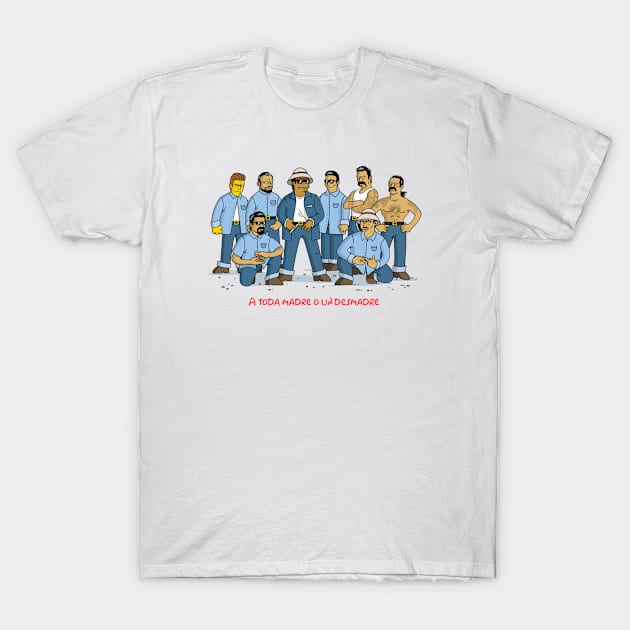 Blood in Blood out characters T-Shirt by chancgrantc@gmail.com